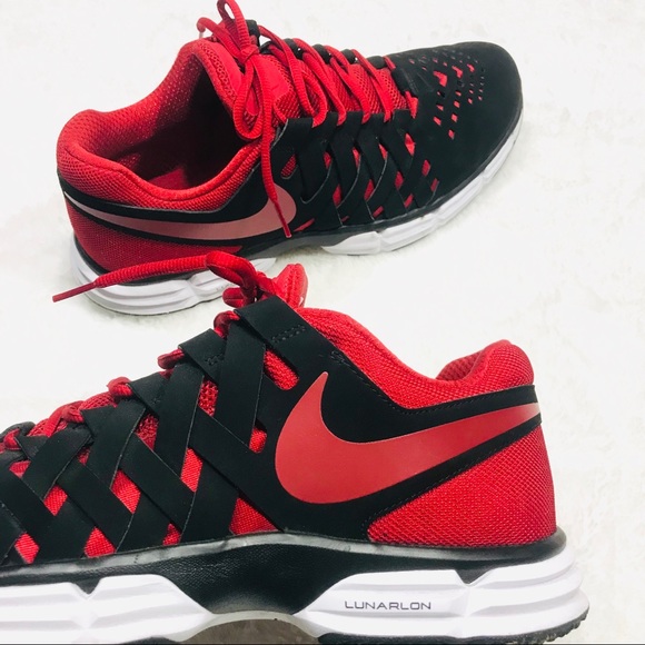 Nike lunarlon black sneakers - Picture 7 of 8